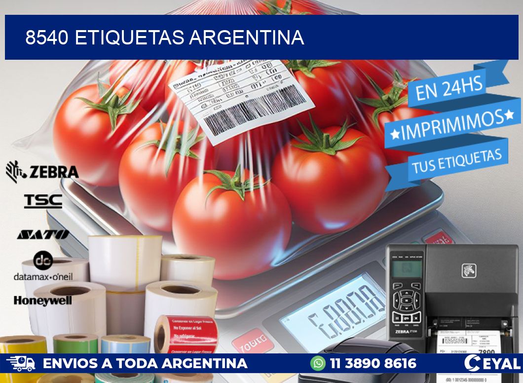 8540 ETIQUETAS ARGENTINA