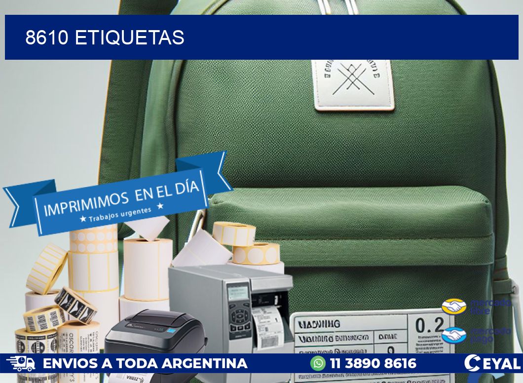 8610 ETIQUETAS