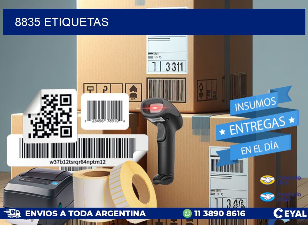 8835 ETIQUETAS