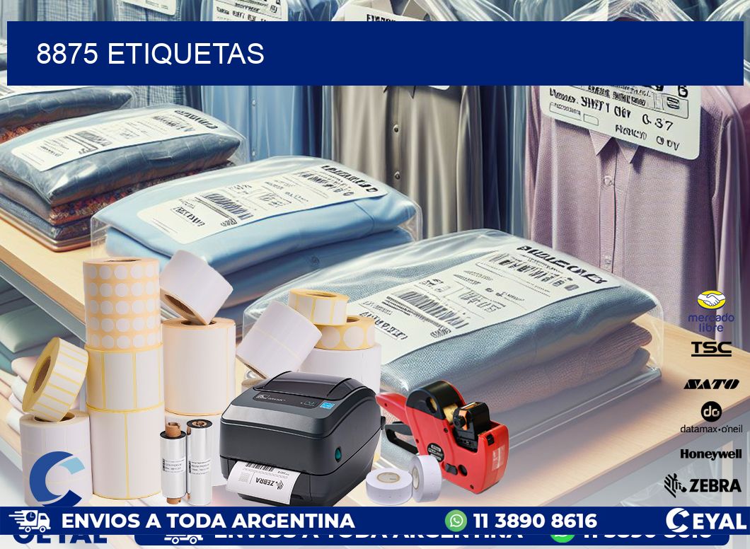 8875 ETIQUETAS