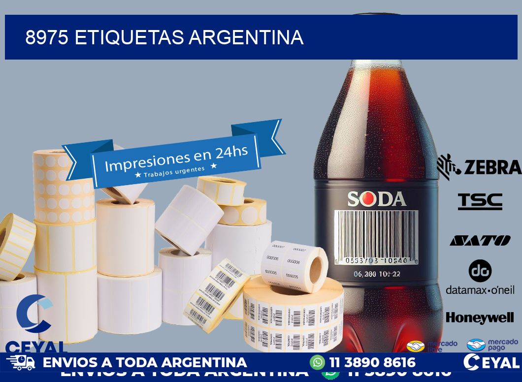8975 ETIQUETAS ARGENTINA