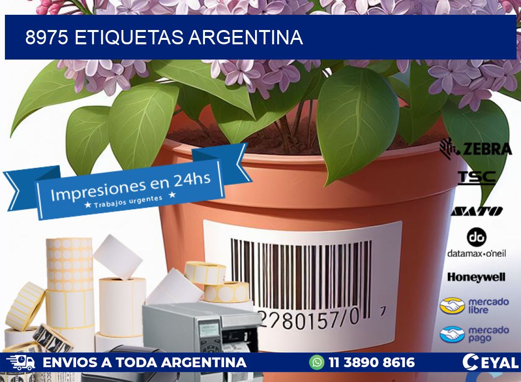 8975 ETIQUETAS ARGENTINA