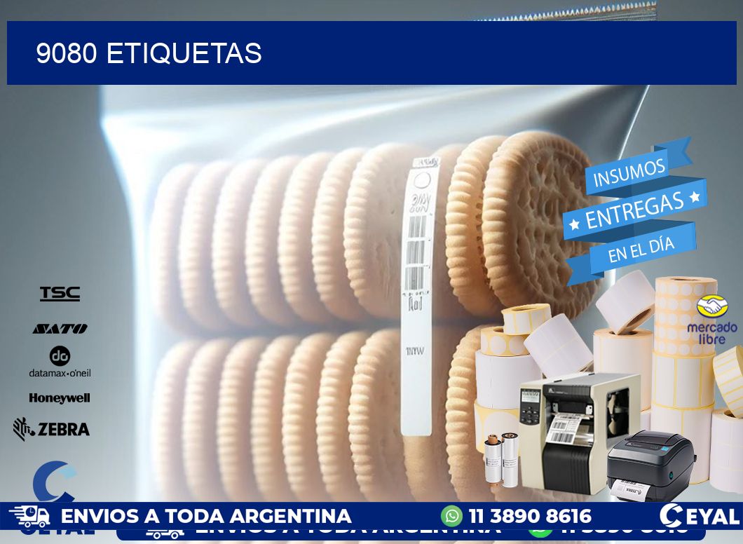 9080 ETIQUETAS