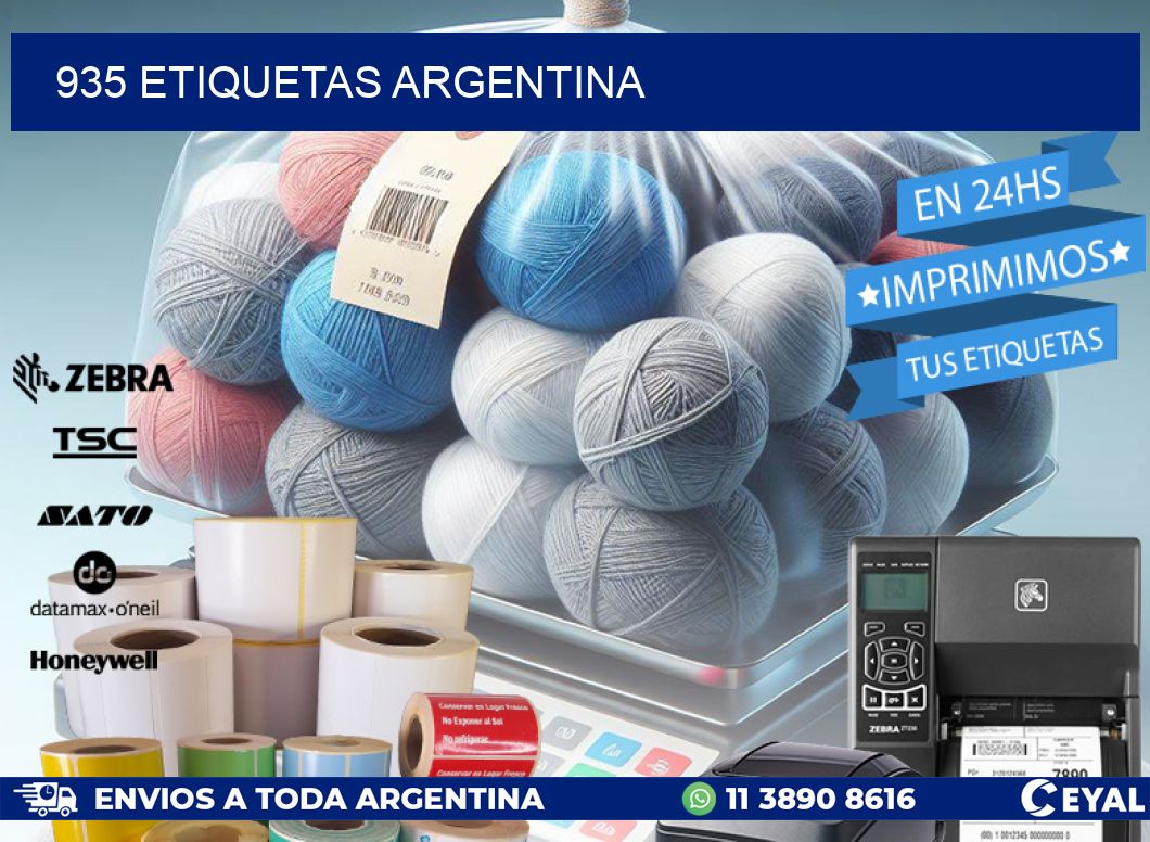 935 ETIQUETAS ARGENTINA