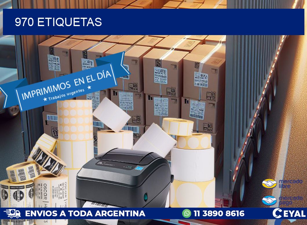 970 ETIQUETAS
