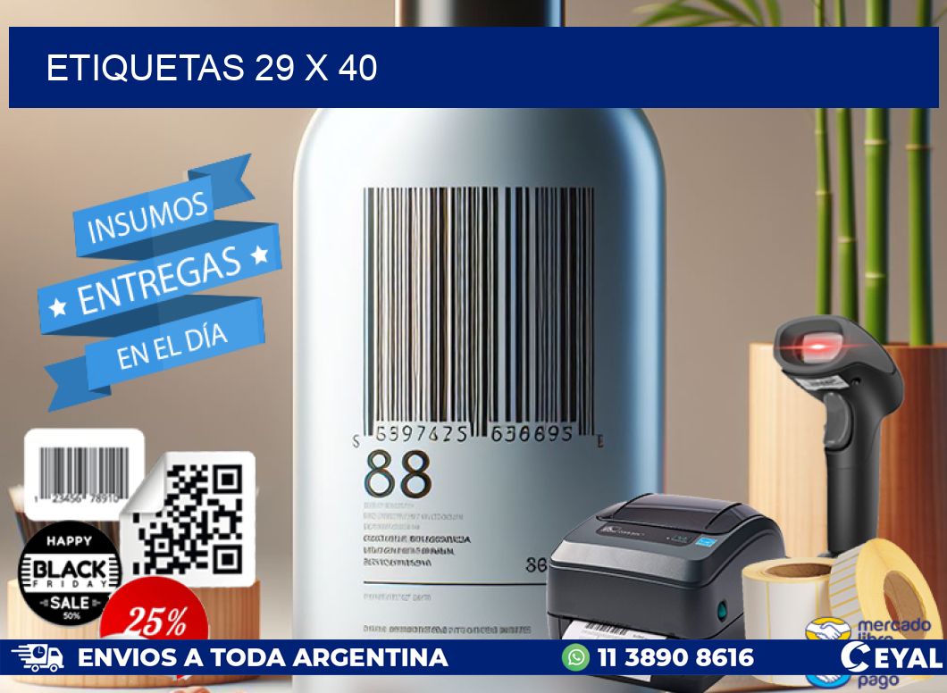 ETIQUETAS 29 x 40