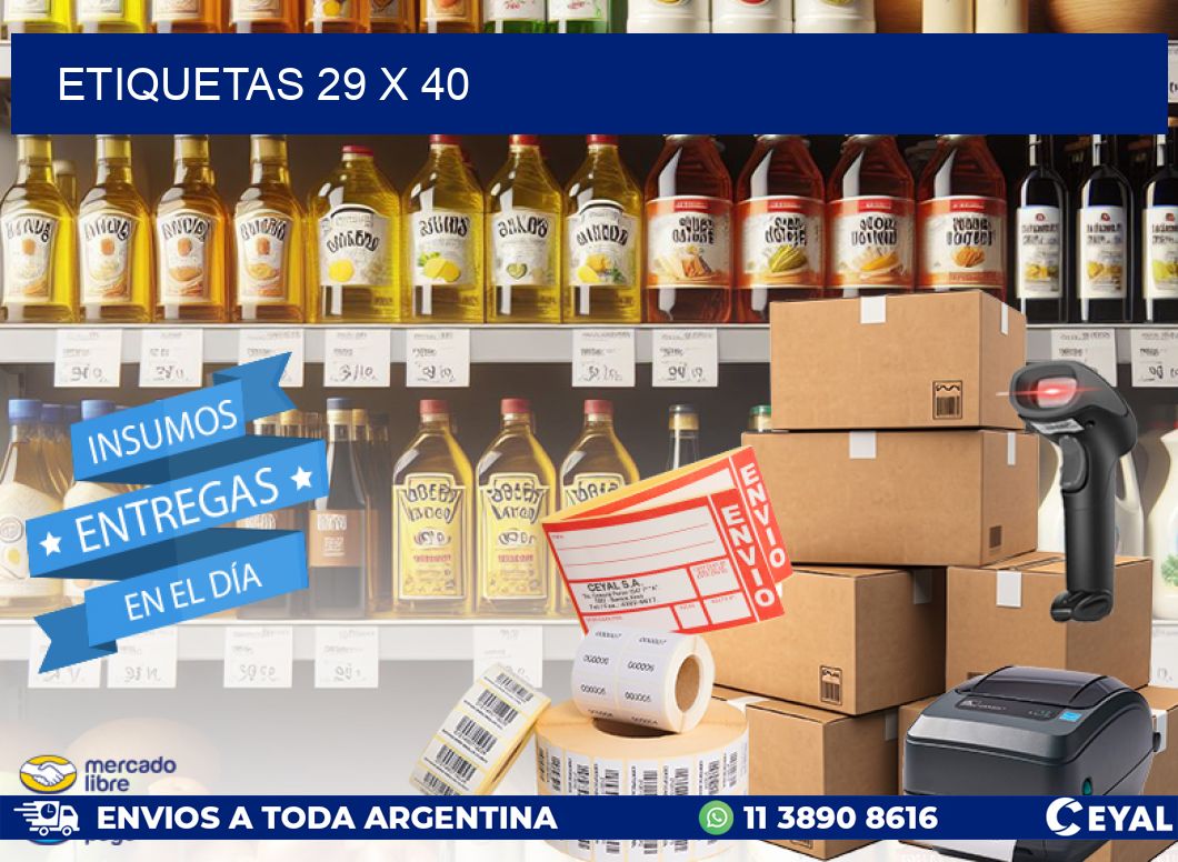 ETIQUETAS 29 x 40