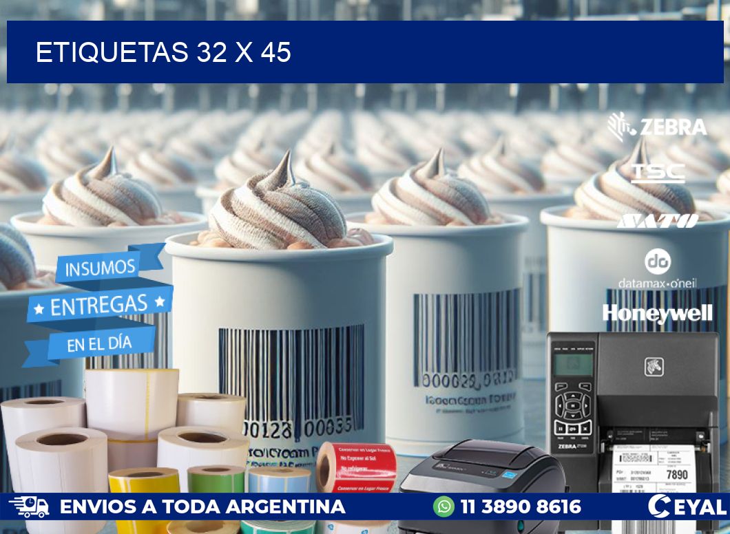 ETIQUETAS 32 x 45