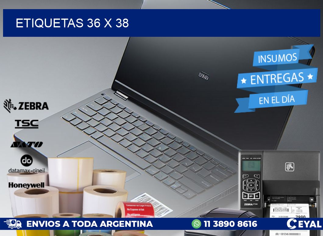 ETIQUETAS 36 x 38