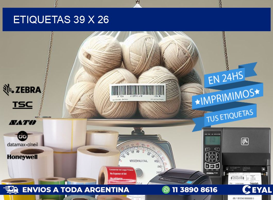ETIQUETAS 39 x 26