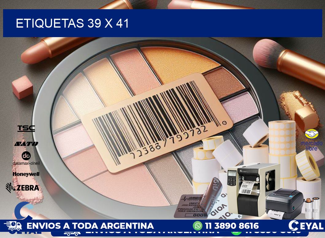 ETIQUETAS 39 x 41