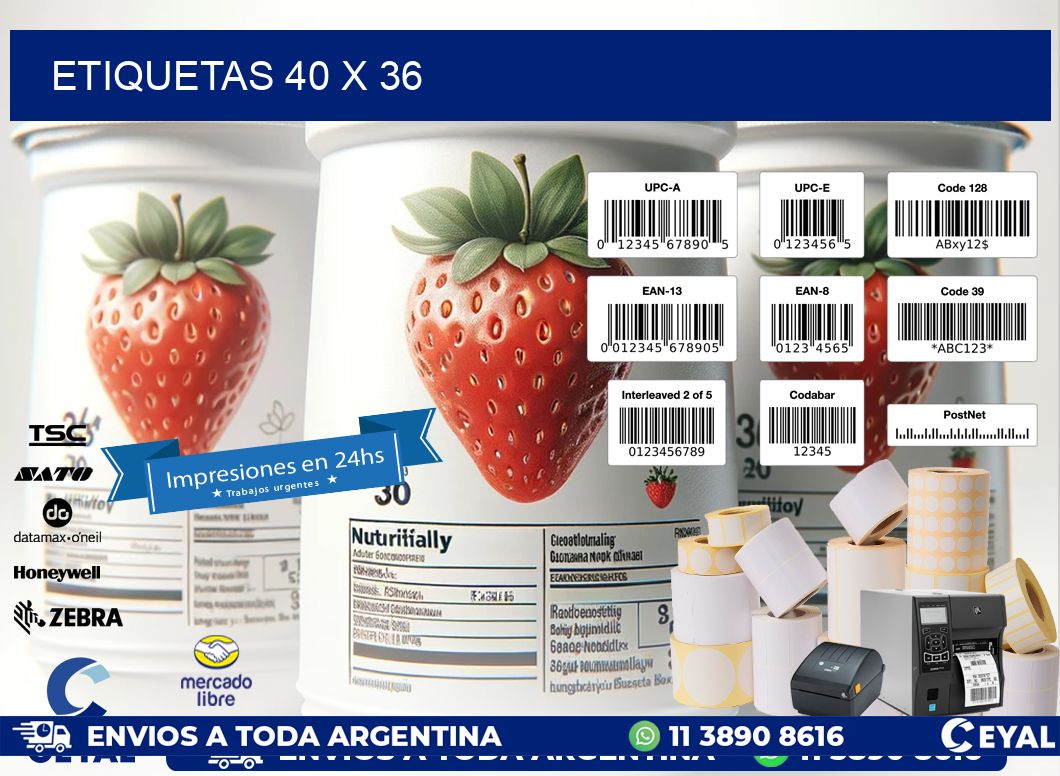 ETIQUETAS 40 x 36