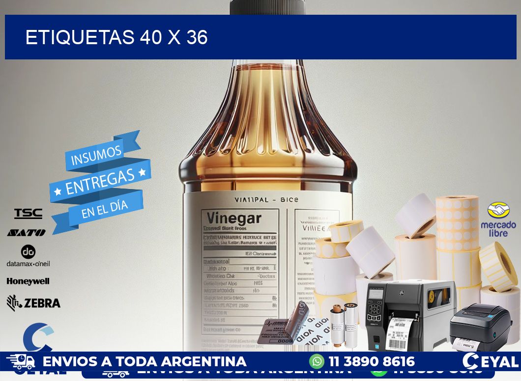 ETIQUETAS 40 x 36