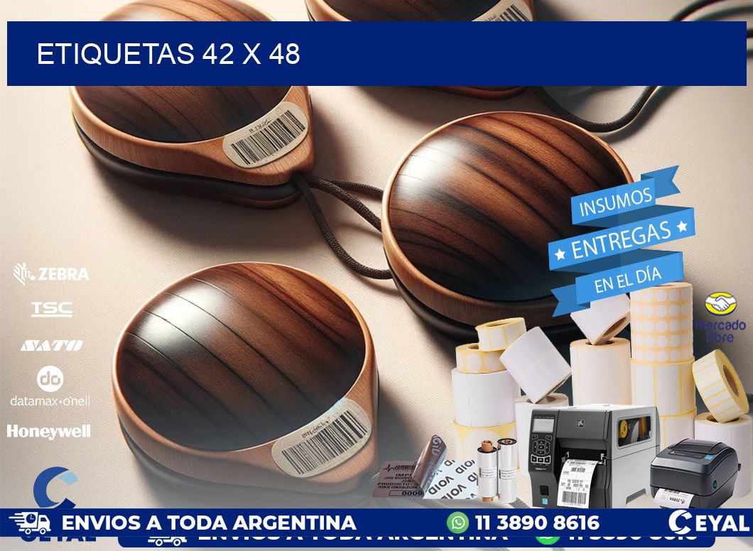 ETIQUETAS 42 x 48