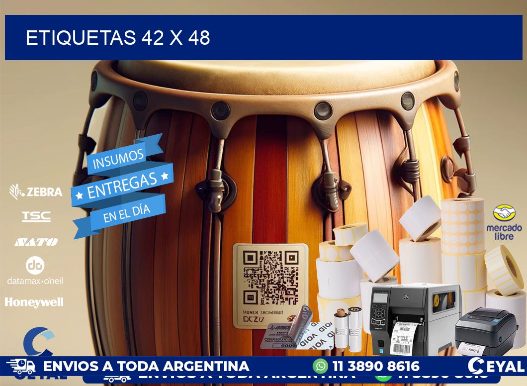 ETIQUETAS 42 x 48