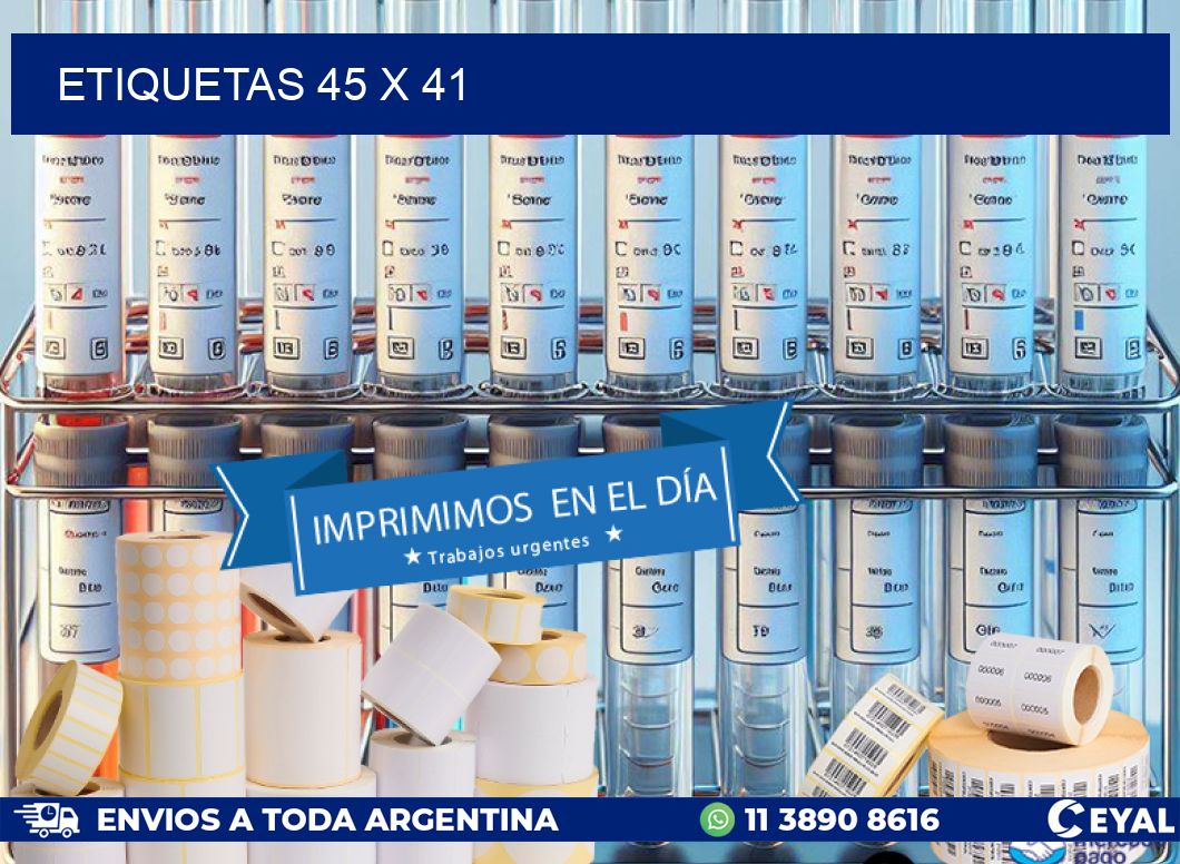 ETIQUETAS 45 x 41