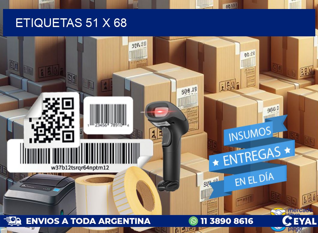 ETIQUETAS 51 x 68