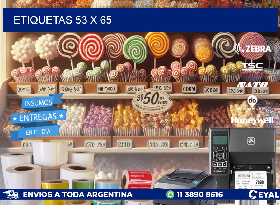 ETIQUETAS 53 x 65