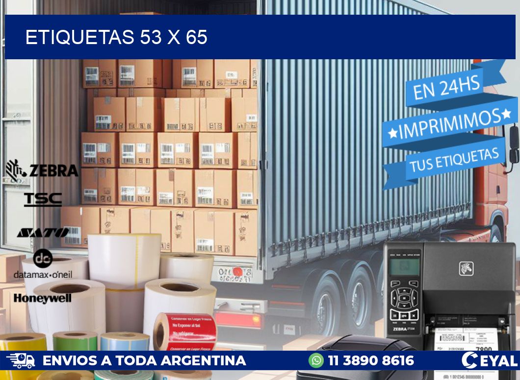 ETIQUETAS 53 x 65