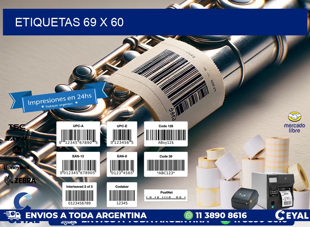 ETIQUETAS 69 x 60