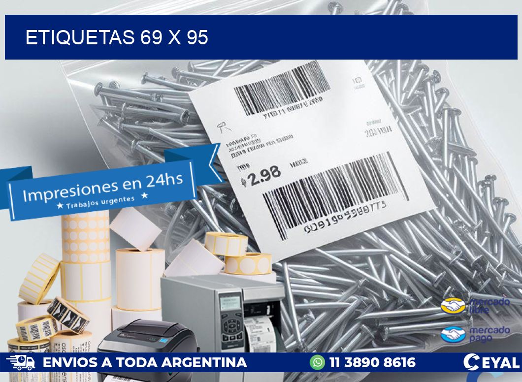 ETIQUETAS 69 x 95