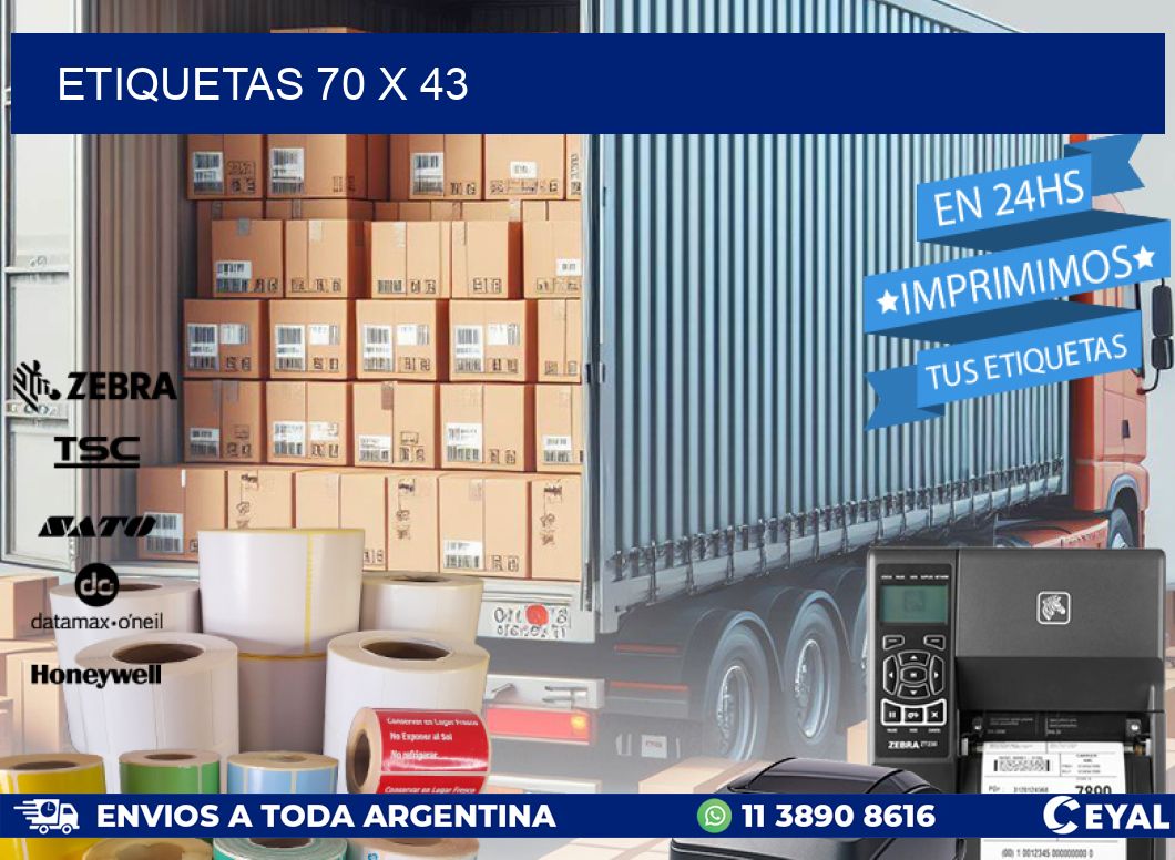 ETIQUETAS 70 x 43