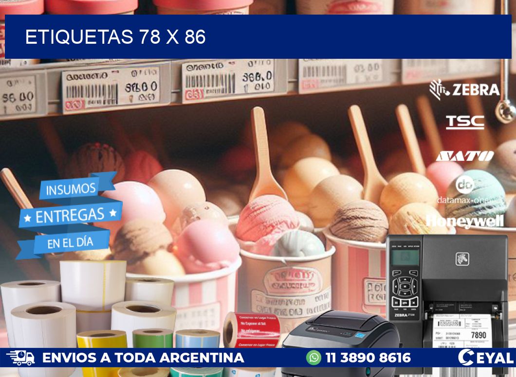 ETIQUETAS 78 x 86