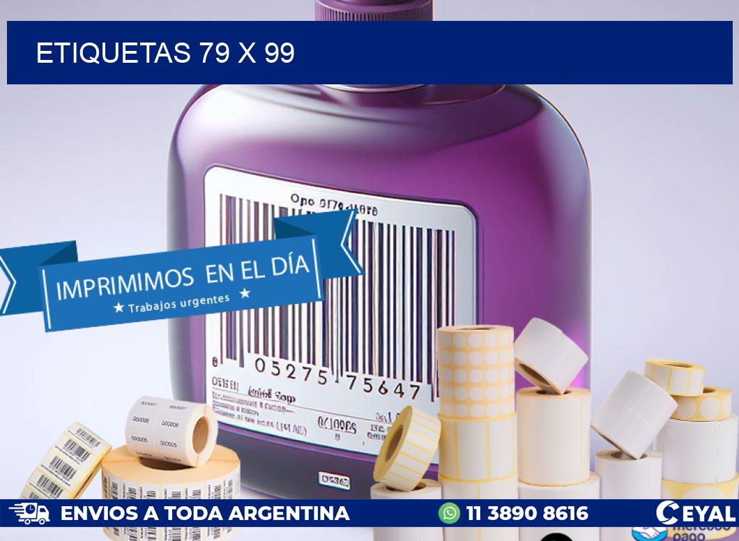 ETIQUETAS 79 x 99