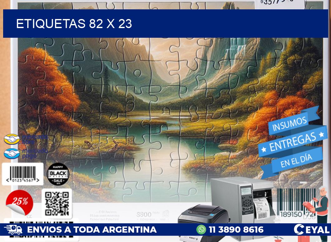 ETIQUETAS 82 x 23