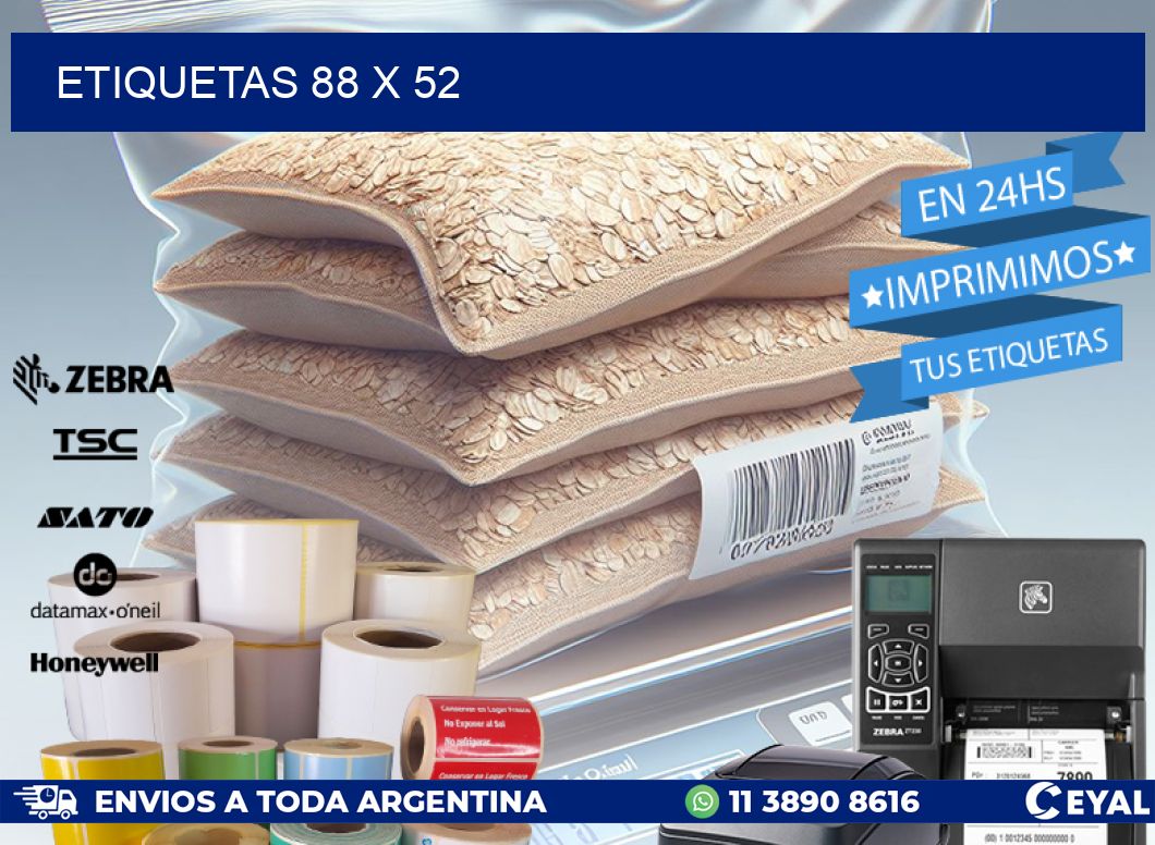 ETIQUETAS 88 x 52