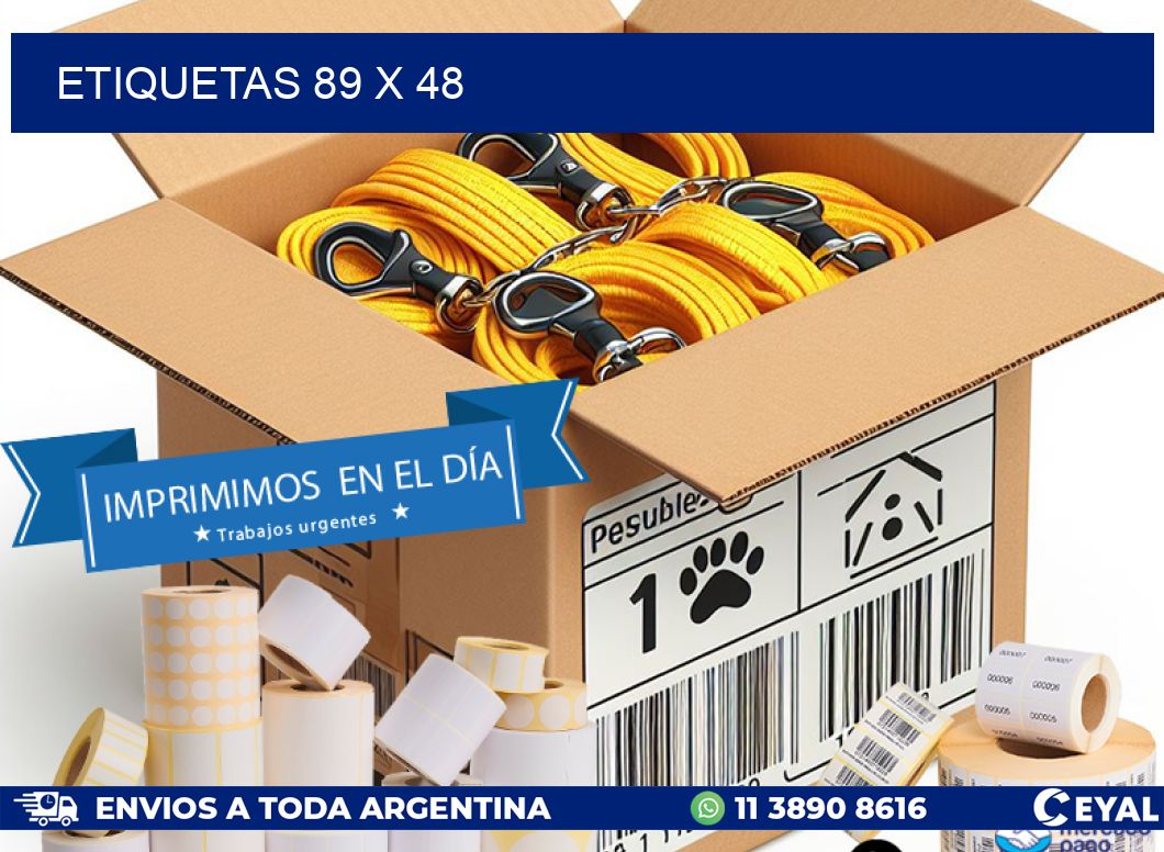 ETIQUETAS 89 x 48