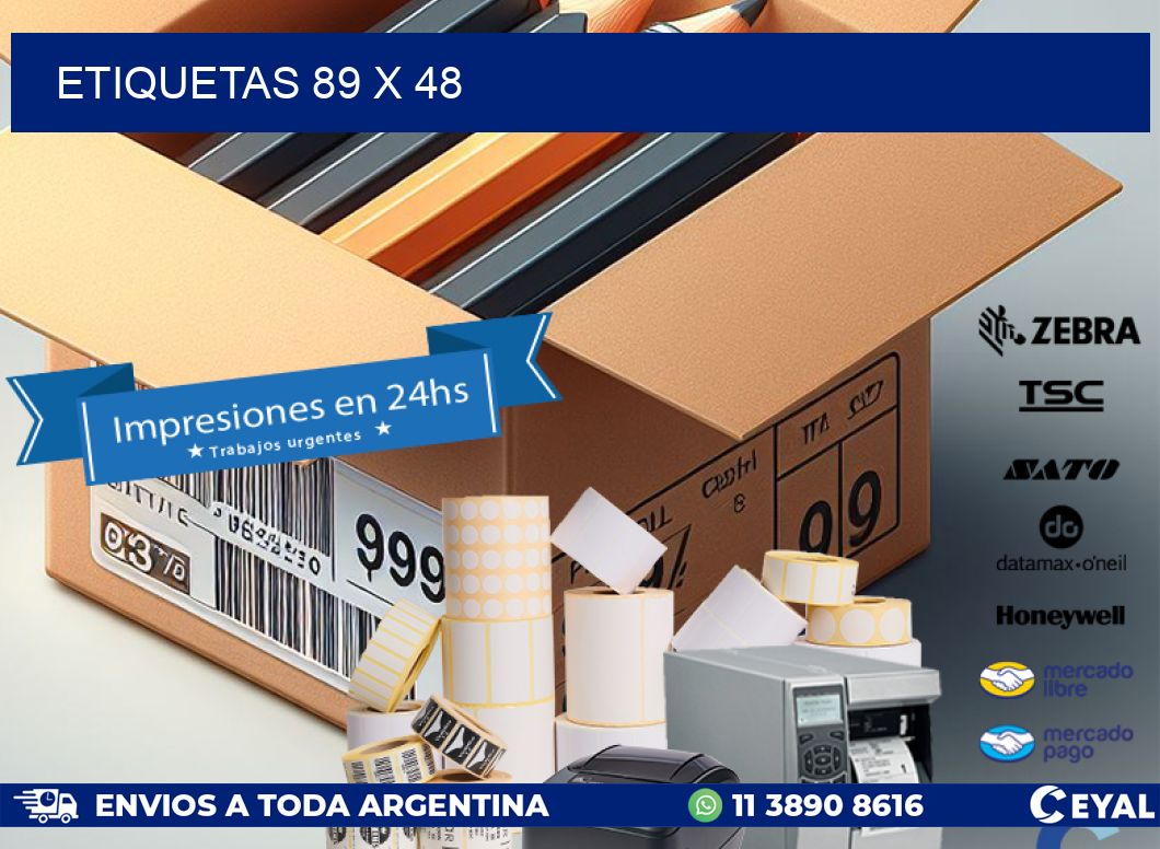 ETIQUETAS 89 x 48