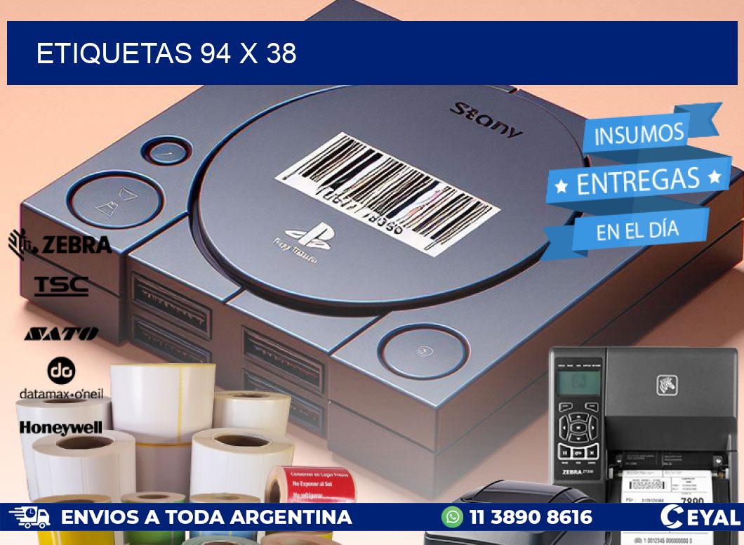 ETIQUETAS 94 x 38