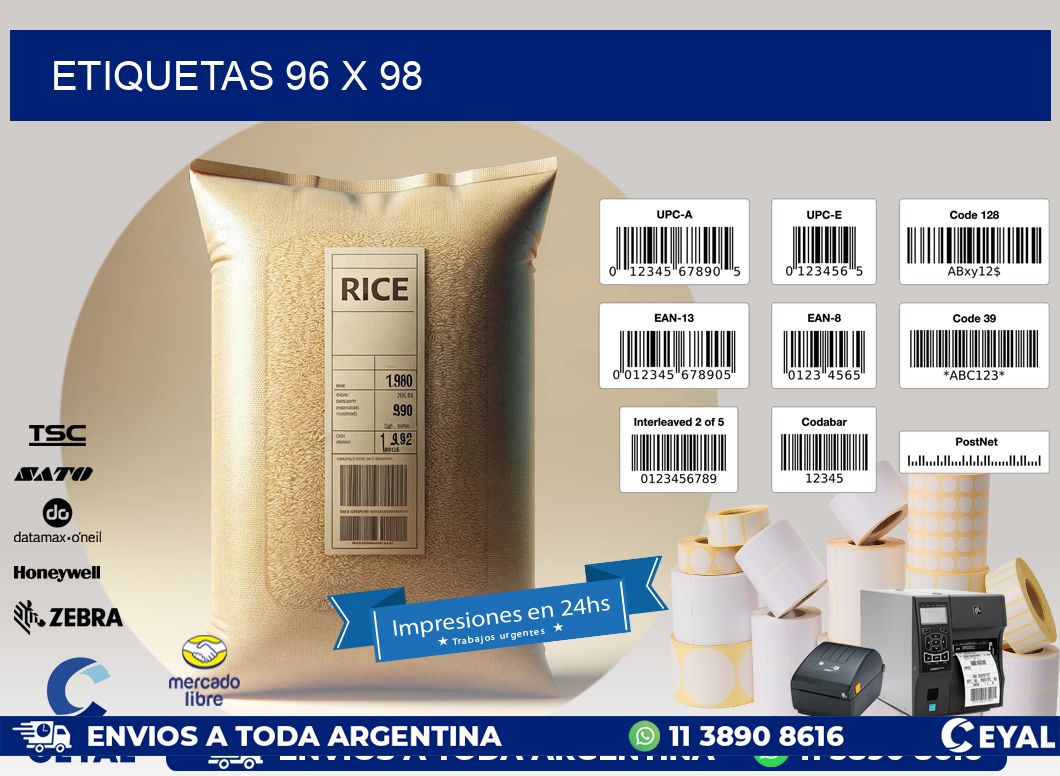 ETIQUETAS 96 x 98