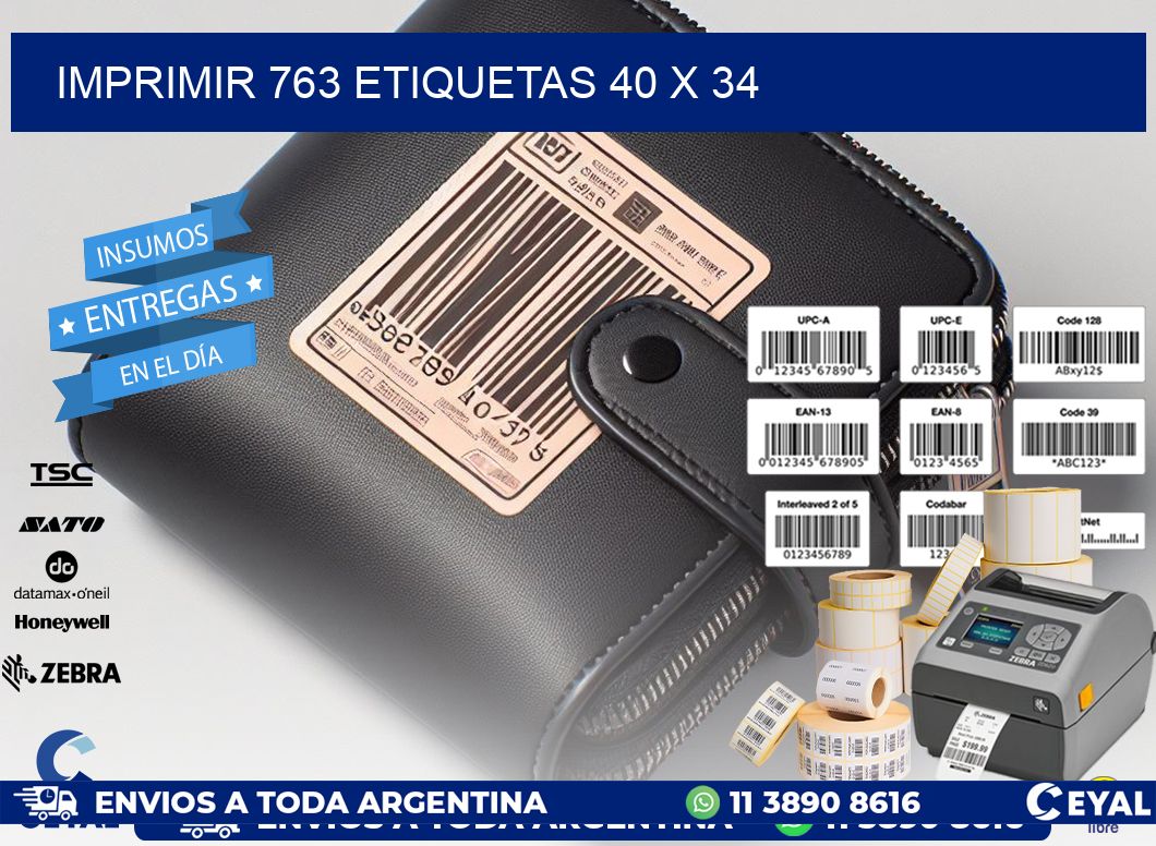 IMPRIMIR 763 ETIQUETAS 40 x 34