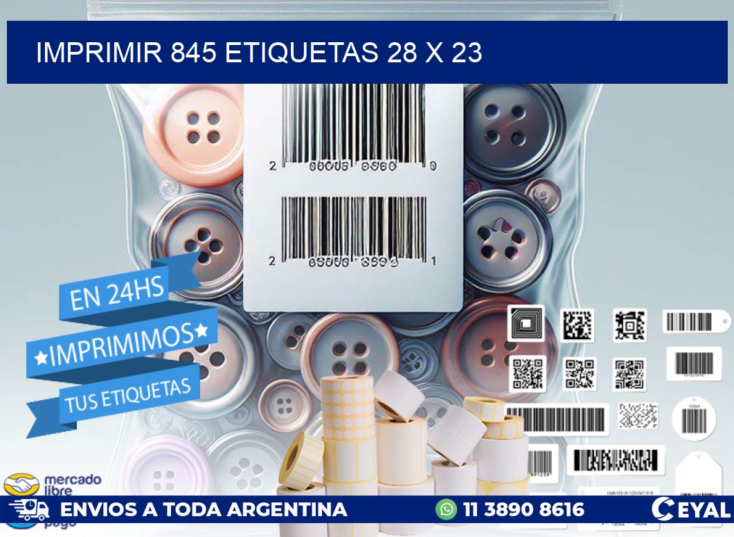 IMPRIMIR 845 ETIQUETAS 28 x 23
