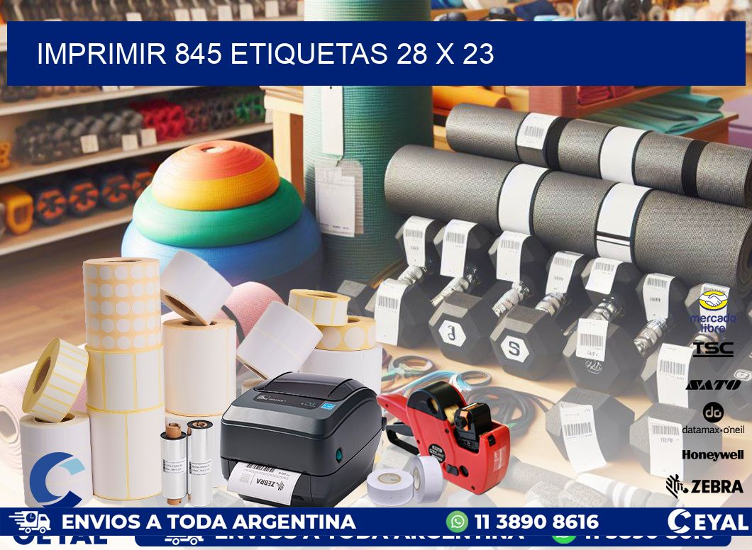 IMPRIMIR 845 ETIQUETAS 28 x 23