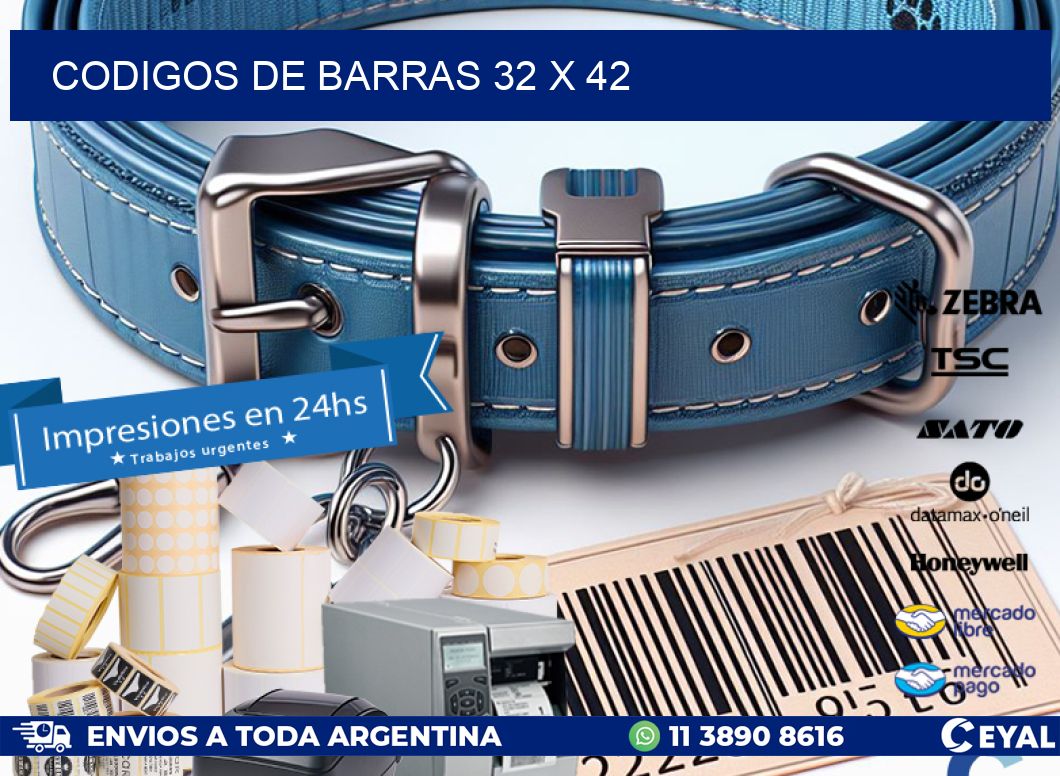 codigos de barras 32 x 42