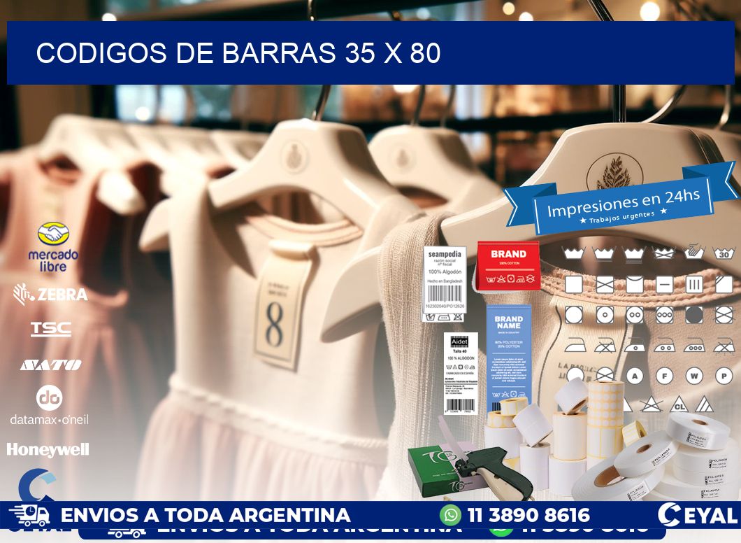 codigos de barras 35 x 80