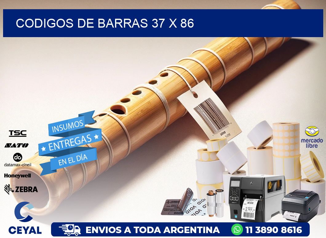 codigos de barras 37 x 86