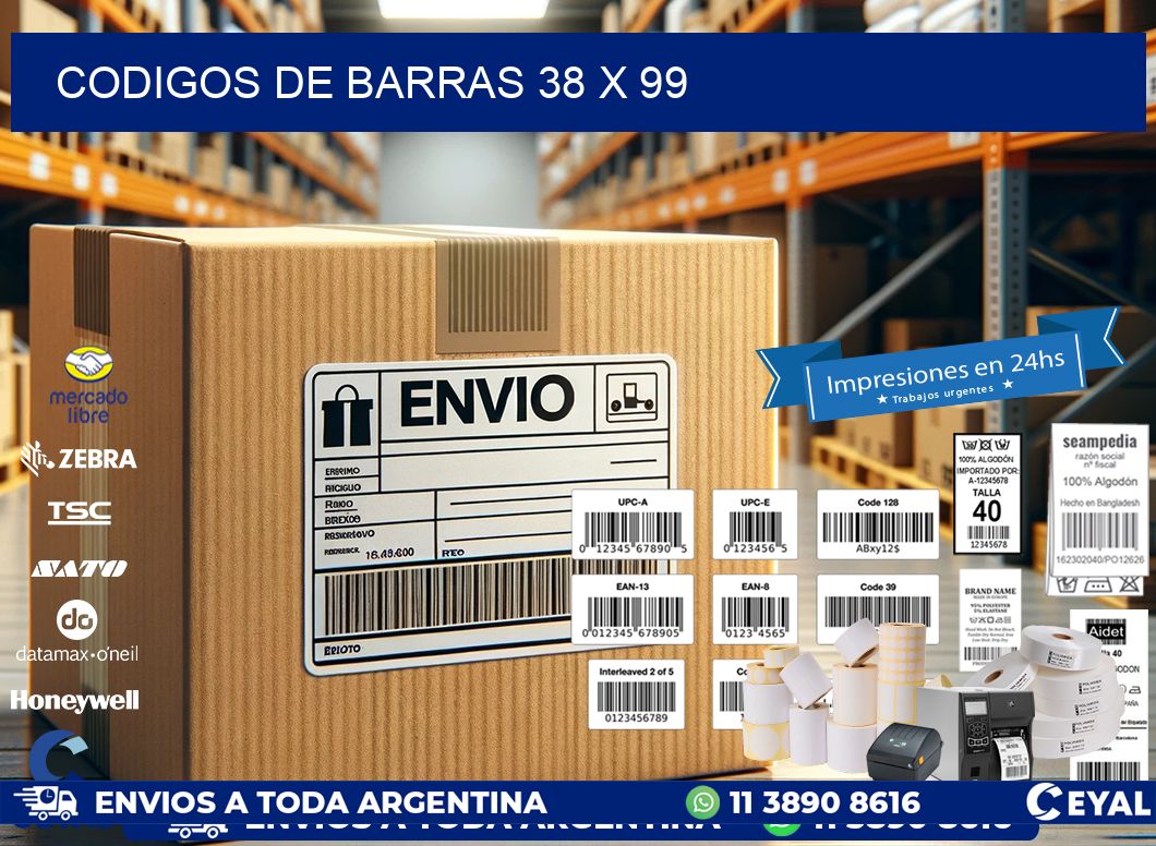 codigos de barras 38 x 99