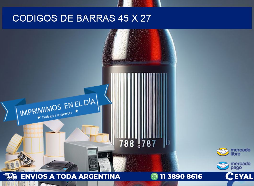 codigos de barras 45 x 27