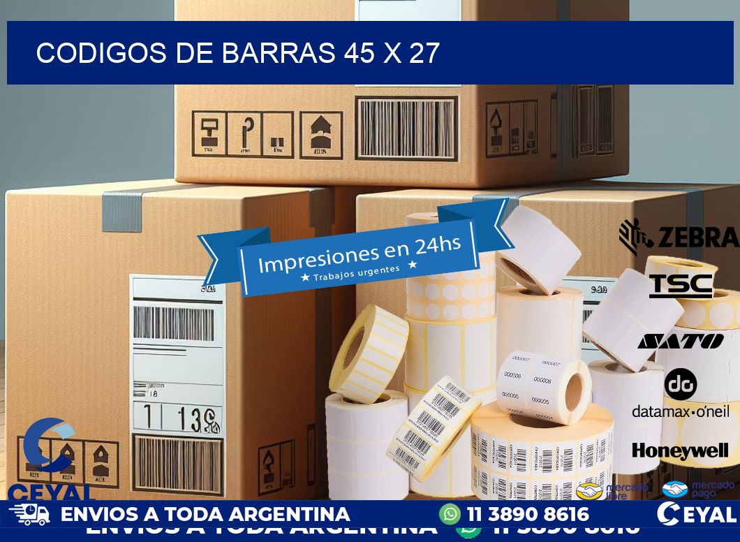 codigos de barras 45 x 27