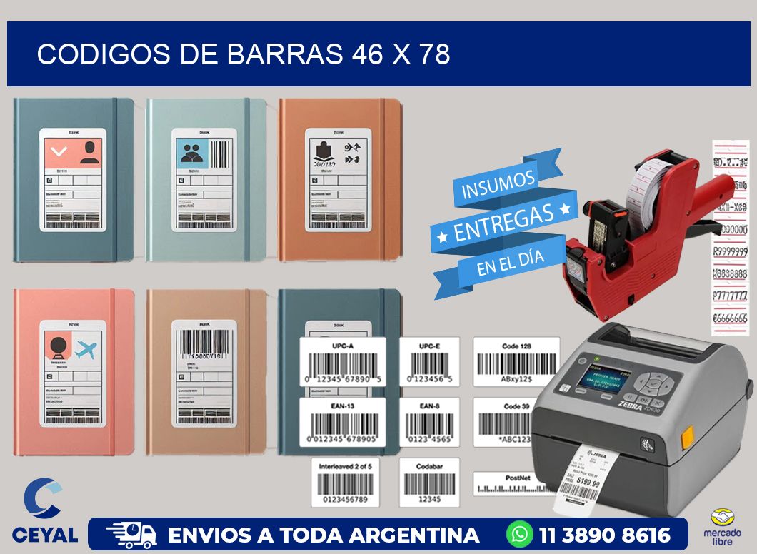 codigos de barras 46 x 78