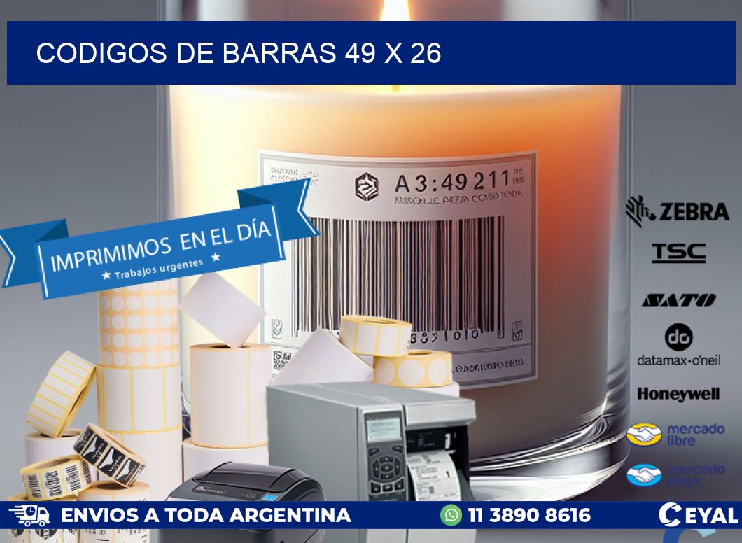 codigos de barras 49 x 26