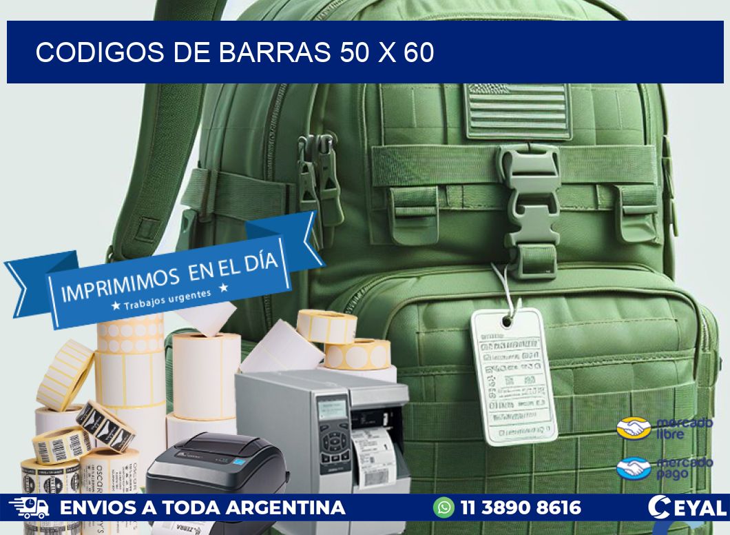 codigos de barras 50 x 60