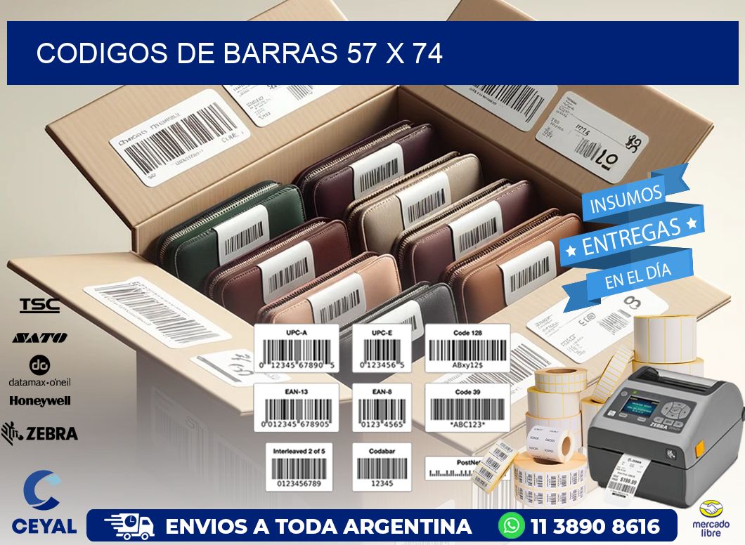 codigos de barras 57 x 74