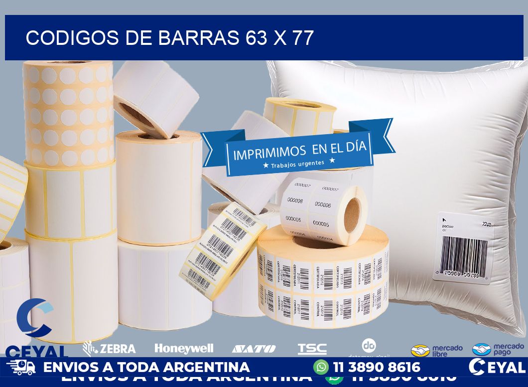 codigos de barras 63 x 77