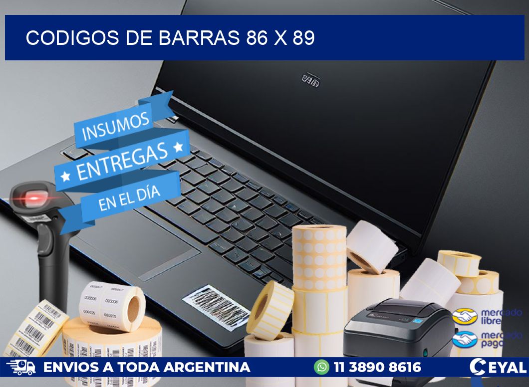 codigos de barras 86 x 89