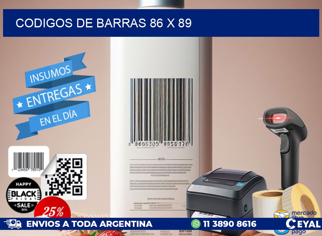 codigos de barras 86 x 89